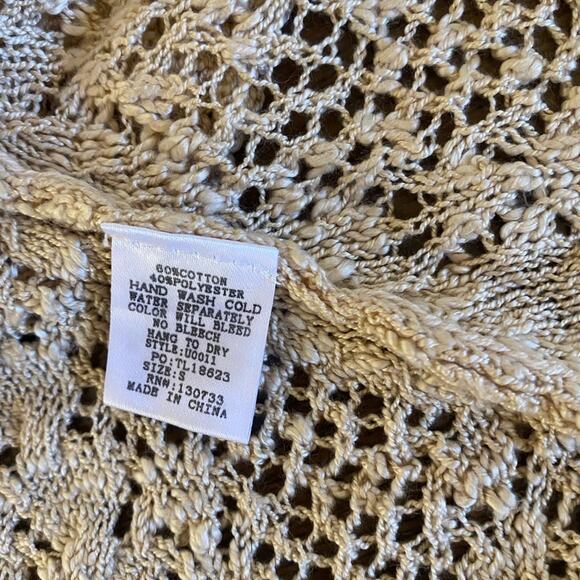 Umgee Cream Long Cardigan - Picture 6 of 6